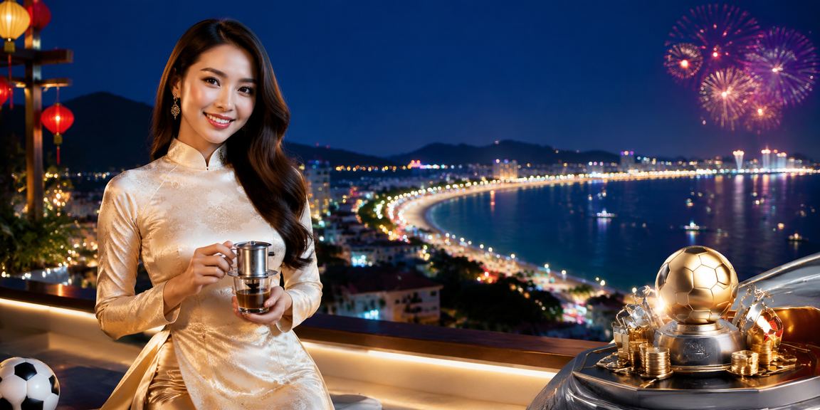 Người dùng tại Nha Trang xem bóng đá và theo dõi tiền thưởng cá cược trên điện thoại